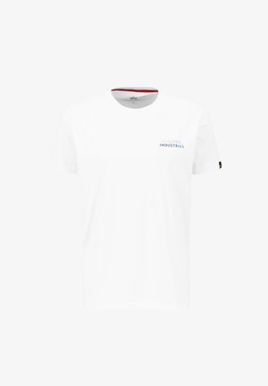 Alpha Industries, HOLOGRAPHIC - T-shirts print - white