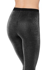 Wolford STARDUST - Collant - black/silver