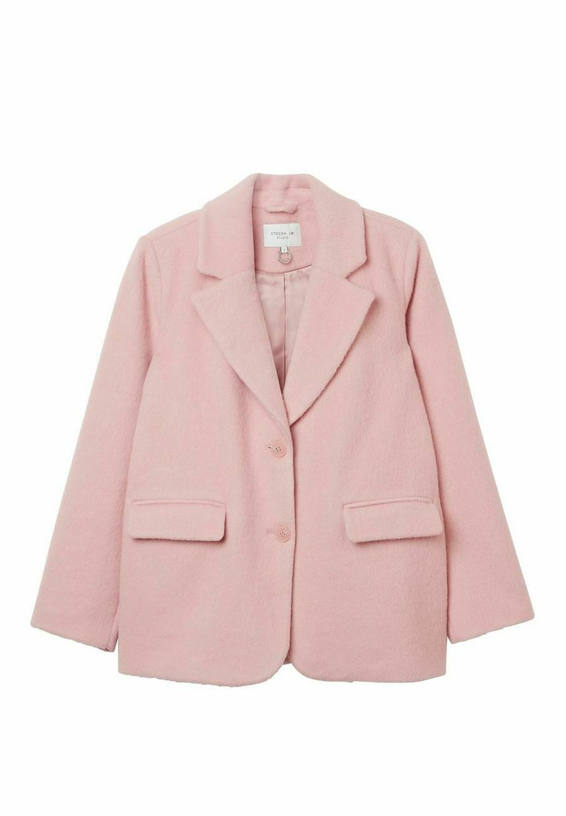 STOCKH LM Studio Keira fluffy - Klassischer Mantel - pink/rosa 