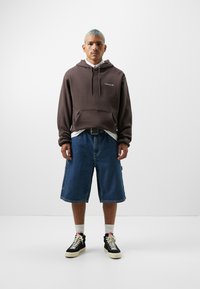 Last Resort AB MONOGRAM UNISEX - Sudadera - dark brown