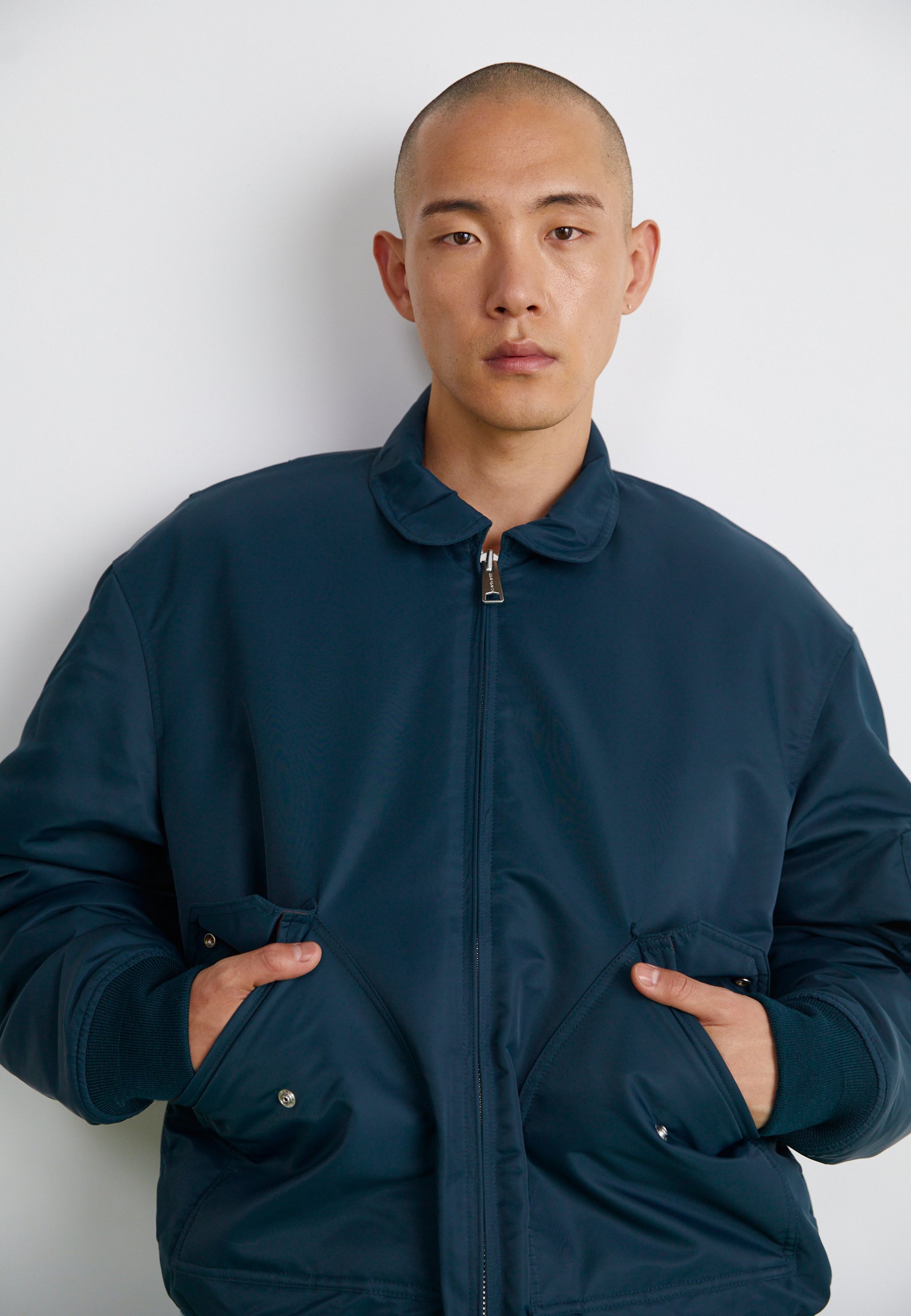 Carhartt WIP OLTEN - Bomber Jacket - duck blue/turmeric/teal