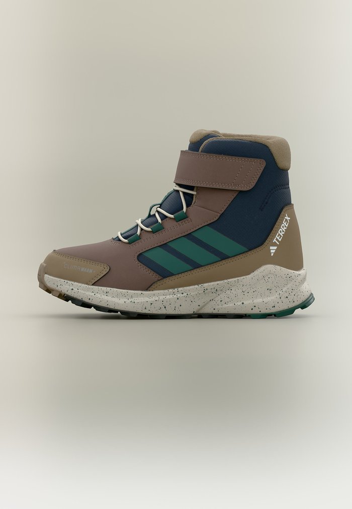 adidas TRAILMAKER 2 UNISEX - Hiking shoes - legend ink/collegiate green/earth strata