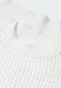 Mango Strickpullover - white