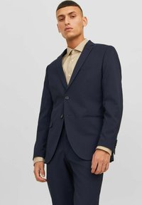 Jack & Jones - JPRFRANCO CHECK  - Giacca - perfect navy Immagine in miniatura 1