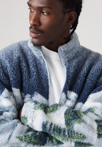 Levi's® FULL ZIP UNISEX - Flisinė striukė - blue