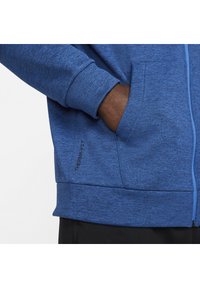 Nike Performance Camisola com fecho - blue void heather/game royal/black