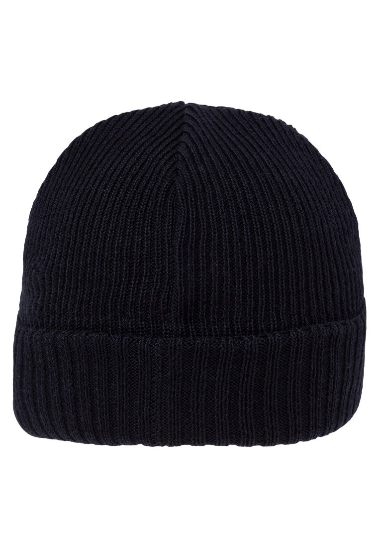RIBBED BEANIE - Beanie - regular black 