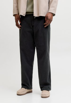 Jack & Jones, Plus Size Wide Leg Fit - Nohavice - black