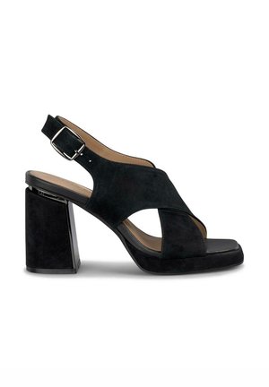 Riemensandalette - black