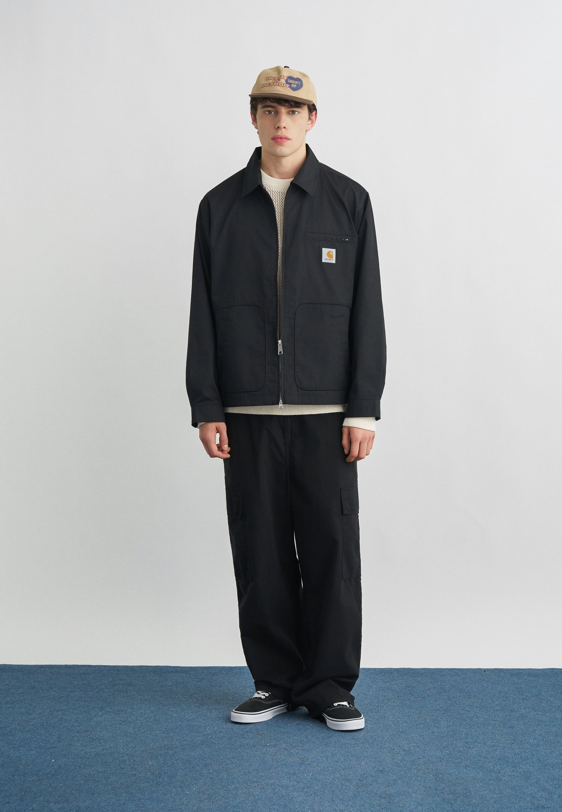 Carhartt WIP POSTAL JACKET - Summer jacket - black - Zalando.co.uk