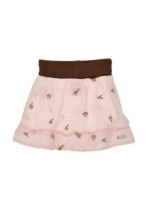 Alpenglück, ALPENGLÜCK TRACHTENROCK KARIERT - A-line skirt - rose