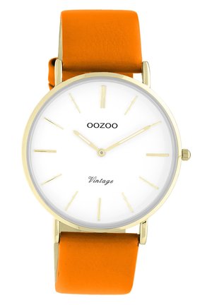 OOZOO VINTAGE COLLECTION - Watch - orange/weiß