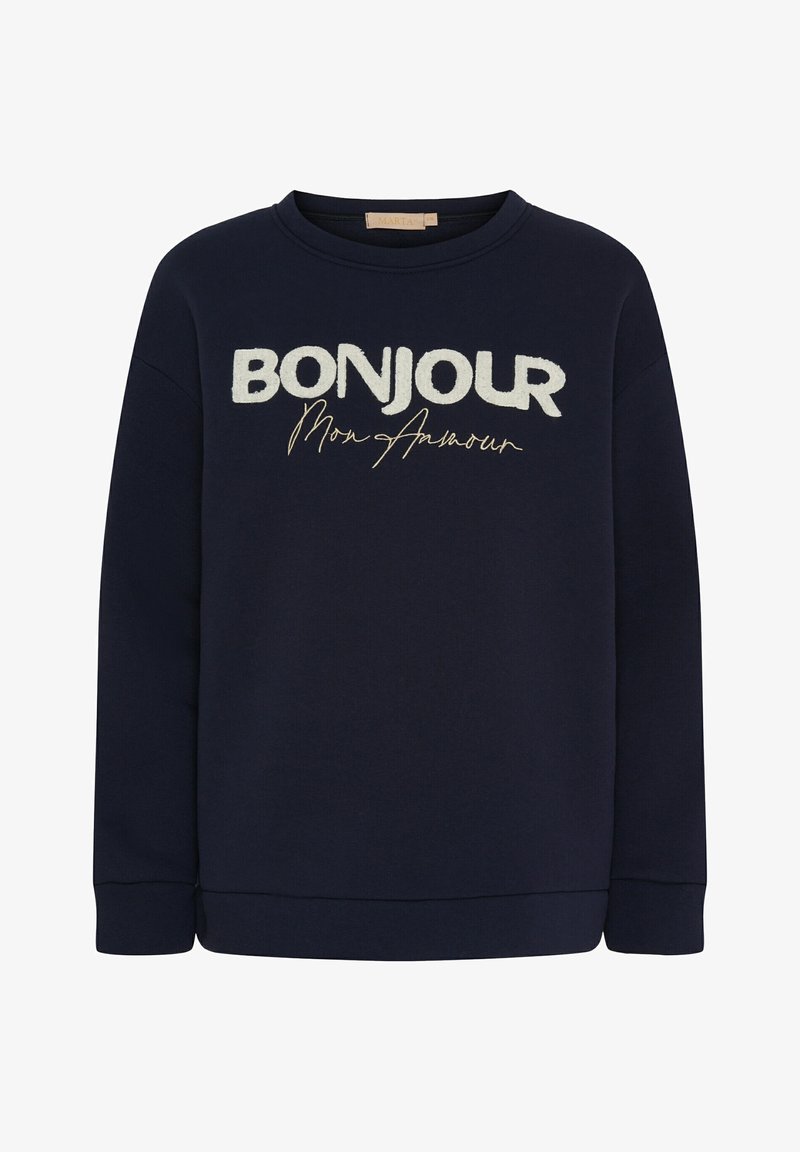 Marta Du Château MARGIN - Sweatshirt - navy