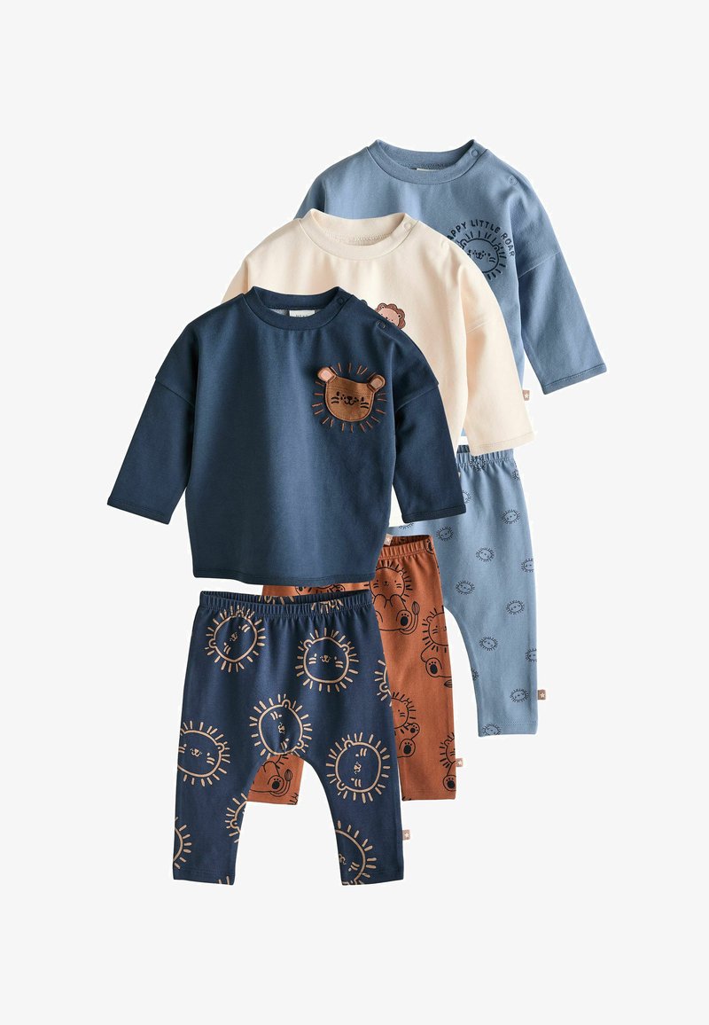 Next SET 6 PACK REGULAR FIT - Leggings - Trousers - navy blue lion