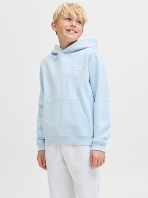 Jack & Jones Junior JORNORREBRO - Hoodie - skyway