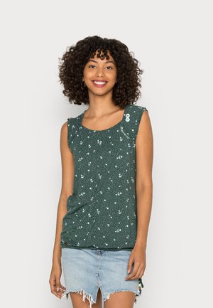 MIKE - Print T-shirt - dark green