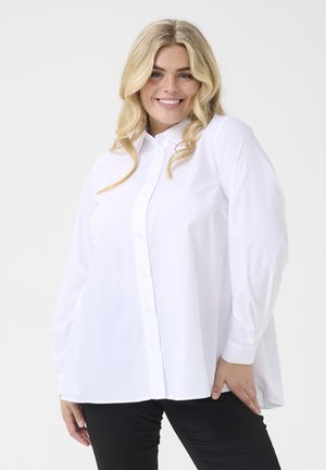 Kaffe Curve SERA  - Košilová halenka  - optical white
