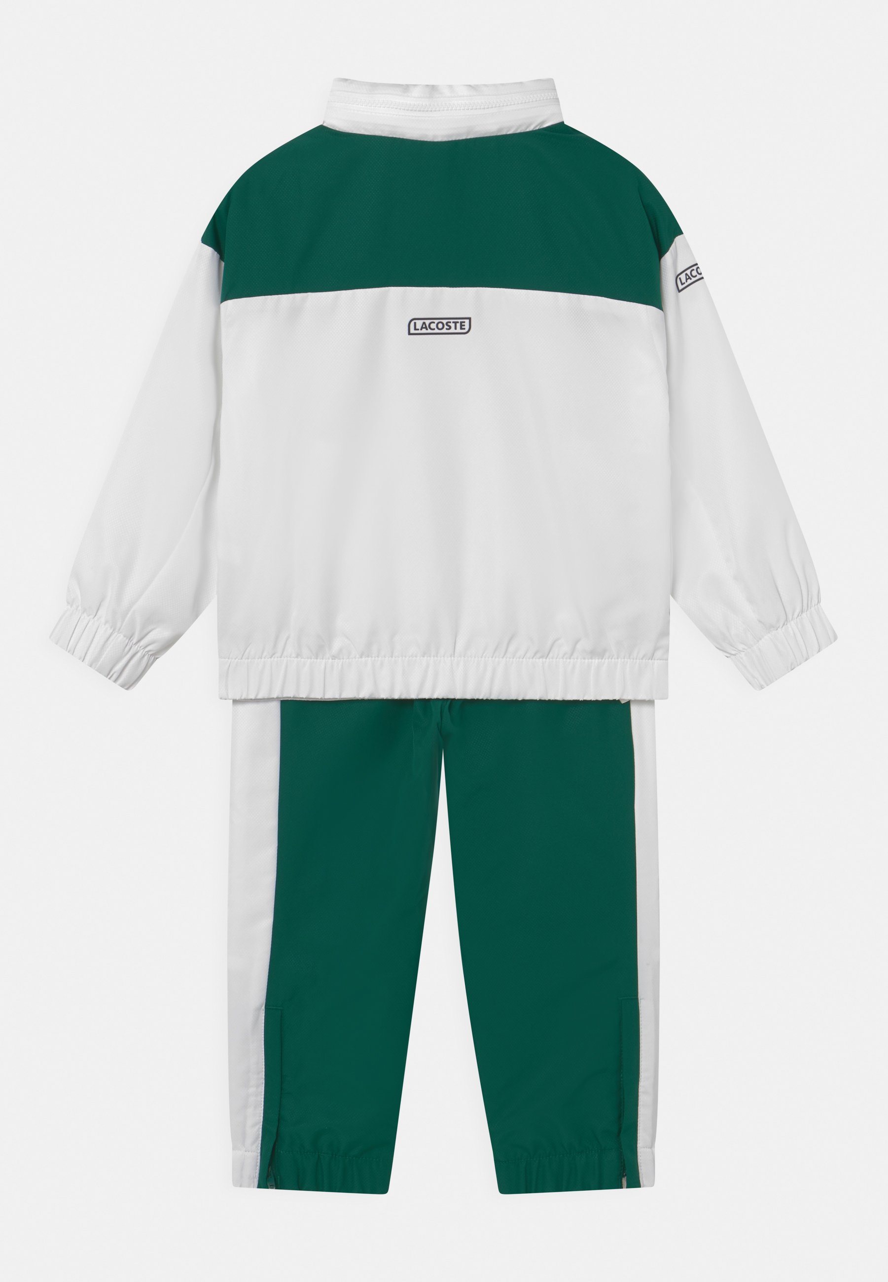 Lacoste Sport TRACKSUIT HOODED UNISEX - Chándal -  white/swing/malachite/black/blanco - Zalando.es