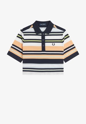 Fred Perry, STRIPED - Πόλο - navy
