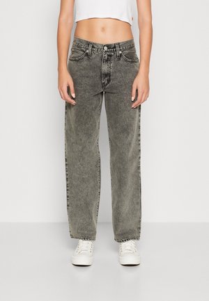 Jeans baggy - grey denim