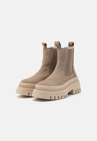 Tamaris Platform ankle boots - taupe