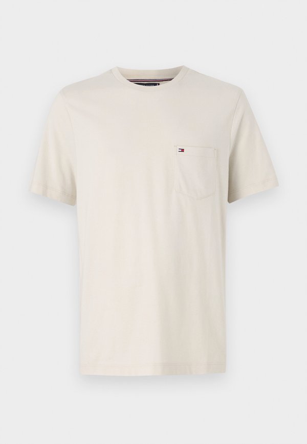 ESSENTIAL SOLID POCKET TEE - Basic T-shirt - newsprint4