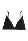 TONAL LOGO TRIANGLE FIXED  - Bikinio viršutinė dalis - black