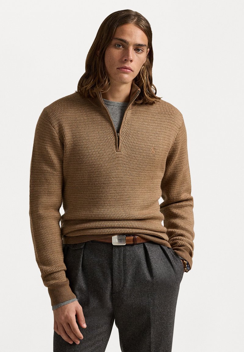 Prestige Polo Sweater 510 Camel main image 0