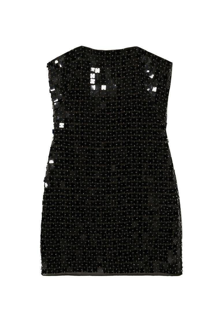 Mango Cocktailjurk bruin Mango Cocktailjurk bruin