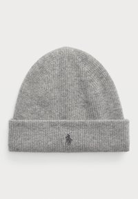 WASHABLE CASHMERE BEANIE - Adīta cepure - fawn grey heather