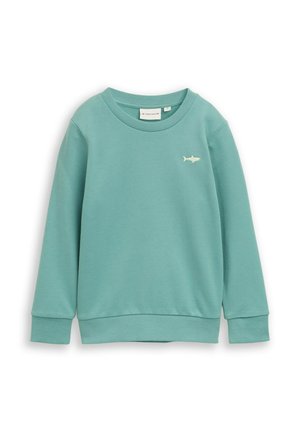 BASIC MIT PRINT - Sweater - salvia