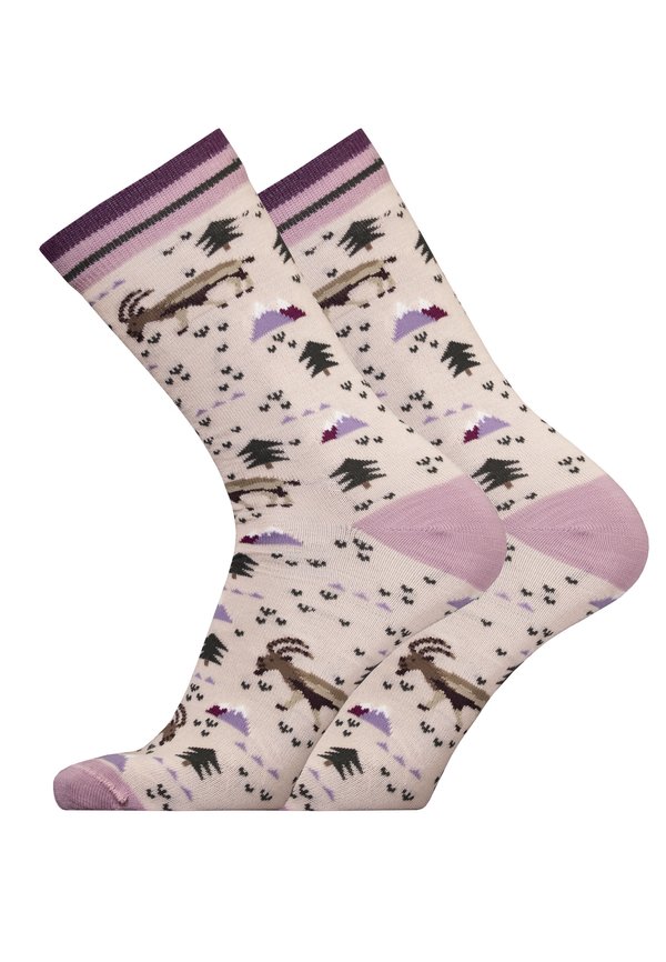 2ER-PACK IBEX - Socken - lila