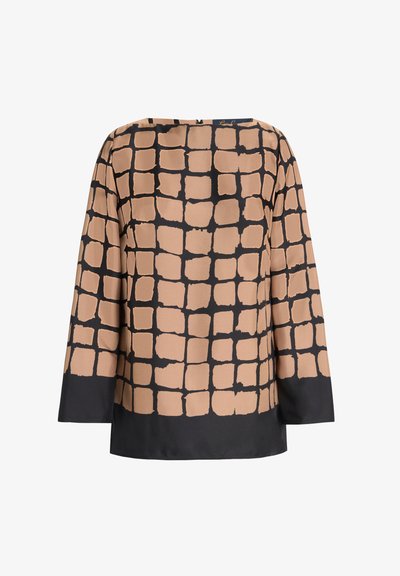 Luisa Spagnoli LEGGIO - Camicetta - var nero nocciola