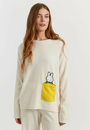 PEEK POCKET SWEATER - Pullover - cream