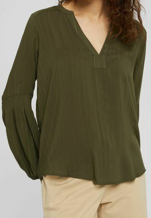 Blouse - khaki