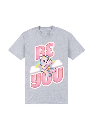 CARE BEARS UNLOCK THE MAGIC BE YOU - Camiseta estampada - heather grey