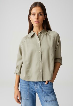 FLOWING CLEAN FIT - Overhemdblouse - pale olive