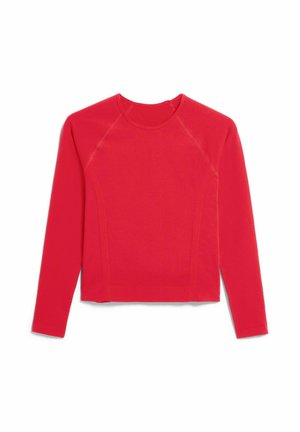 ARMEDANGELS, SEAMLESS - Langarmshirt - mars red