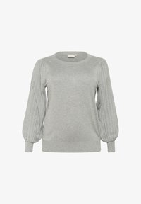 Unselected, grey melange