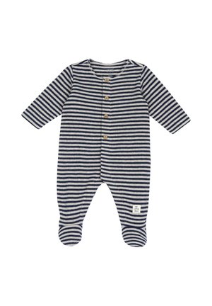 FRONT OPENING - Strampler - blue