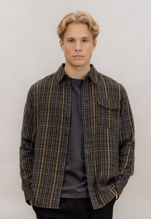 CAREW - Button down-skjorte - olive