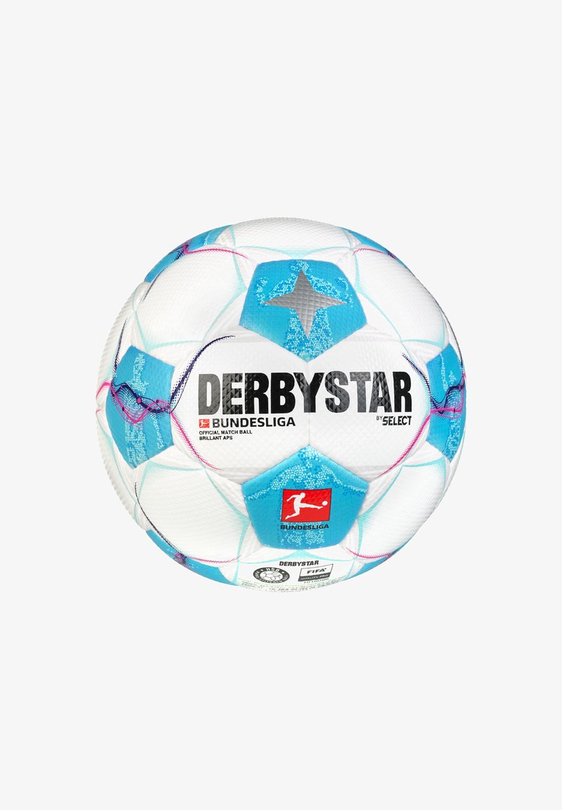Derbystar EQUIPMENT - BUNDESLIGA BRILLANT APS HIGH VISIBLE V24 SPIEL - Voetbal - weissblau