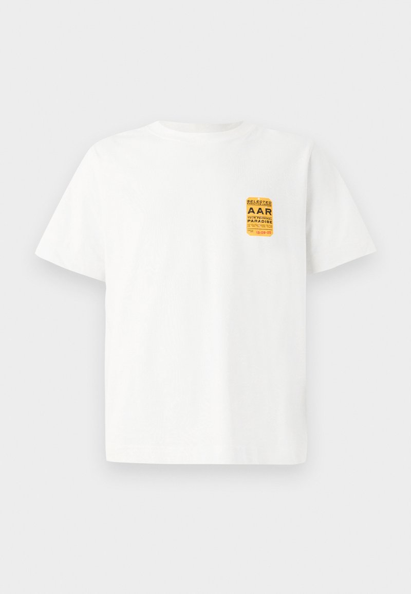 Selected Homme T-shirt print beige