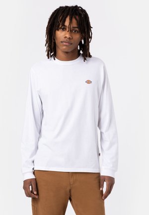 Dickies MAPLETON TEE - Long sleeved top - white