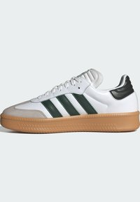 adidas Originals SAMBA XLG UNISEX - Sneakers basse - cloud white   collegiate green   pantone