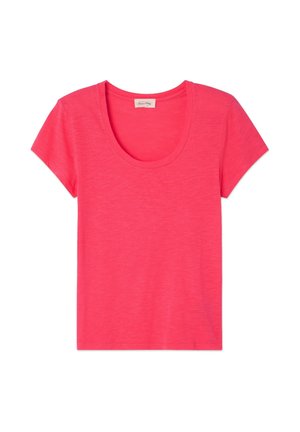 American Vintage JACKSONVILLE - Navadna majica - hortensia fluo