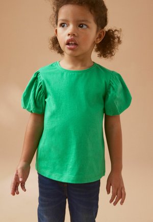 Next PUFF SHORT SLEEVE - Tricou basic - green