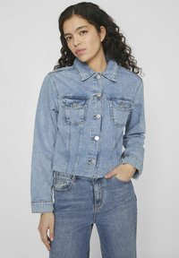 VILA Jakna iz džinsa - medium blue denim