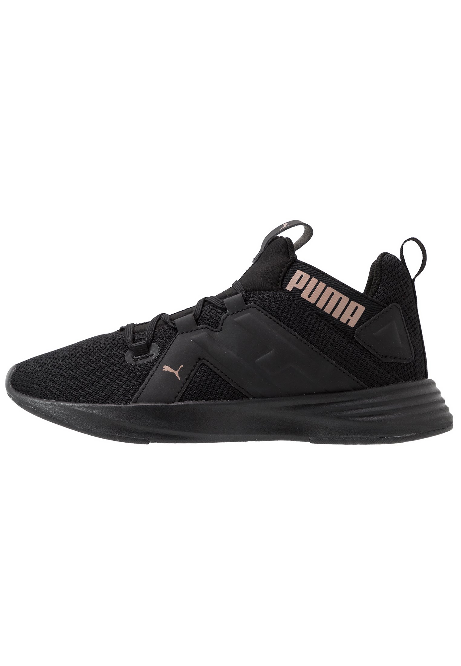 puma shoes rose gold and black