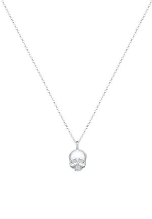 SKULL - Halskette - silver coloured